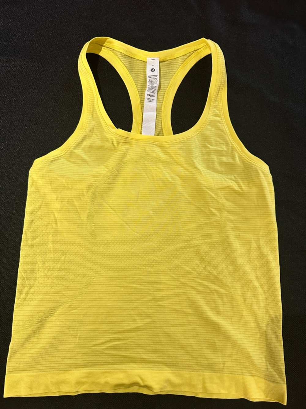 lululemon athletica Bright Yellow Racerback Tank